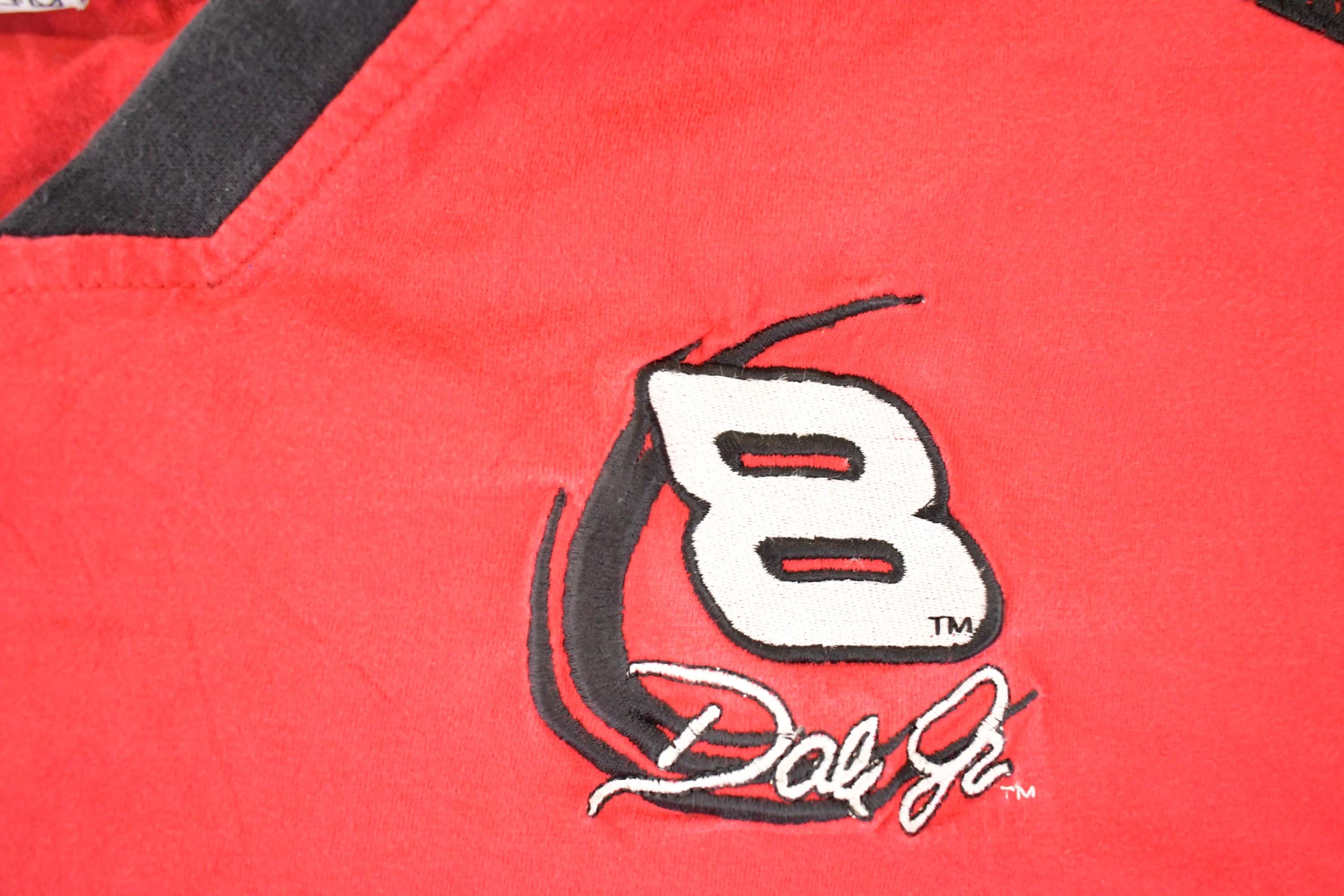 Vintage 1990s Winners Circle Dale Jr 8 Souvenir Racing T-Shirt Men's L