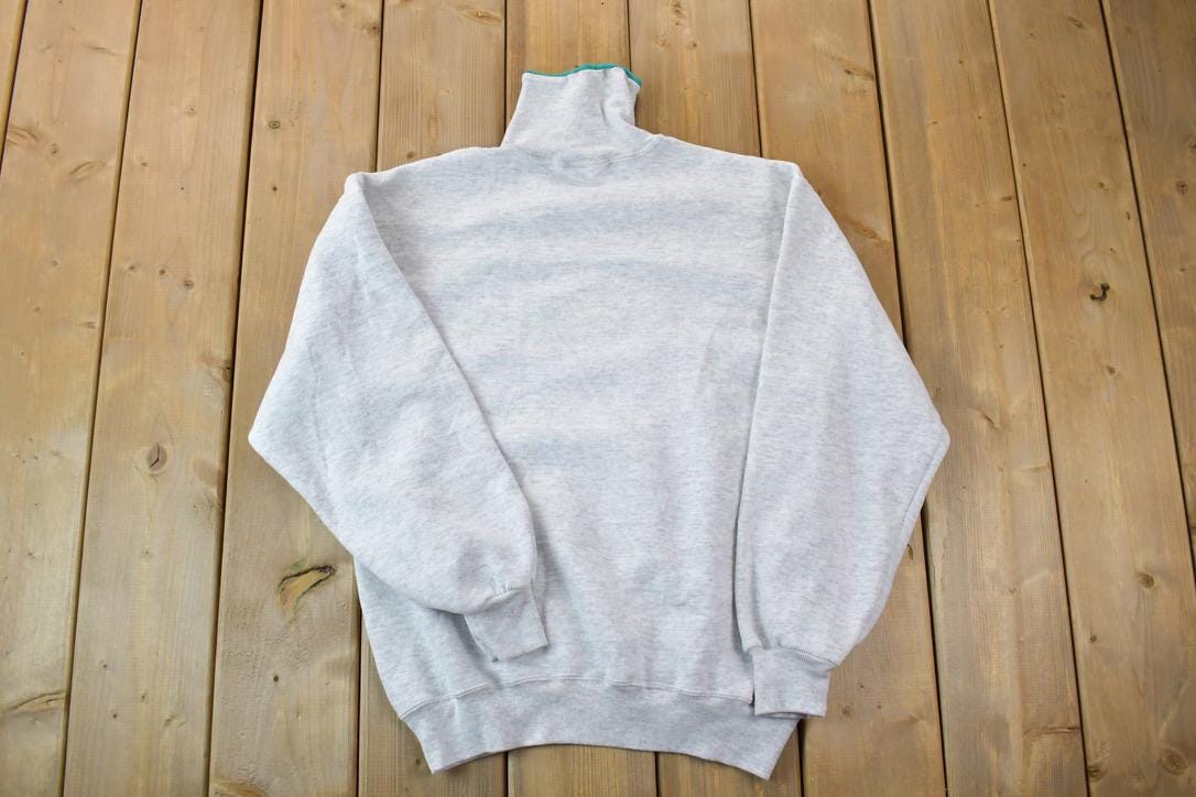 Vintage 1990s Cute Heart Theme V Neck Sweater