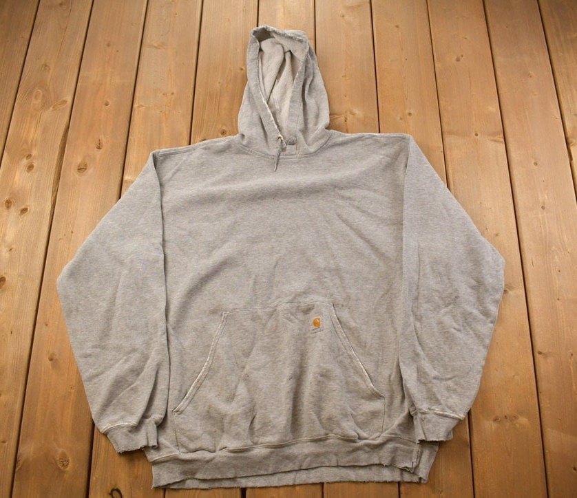 Vintage 1990s Carhartt Logo Hoodie