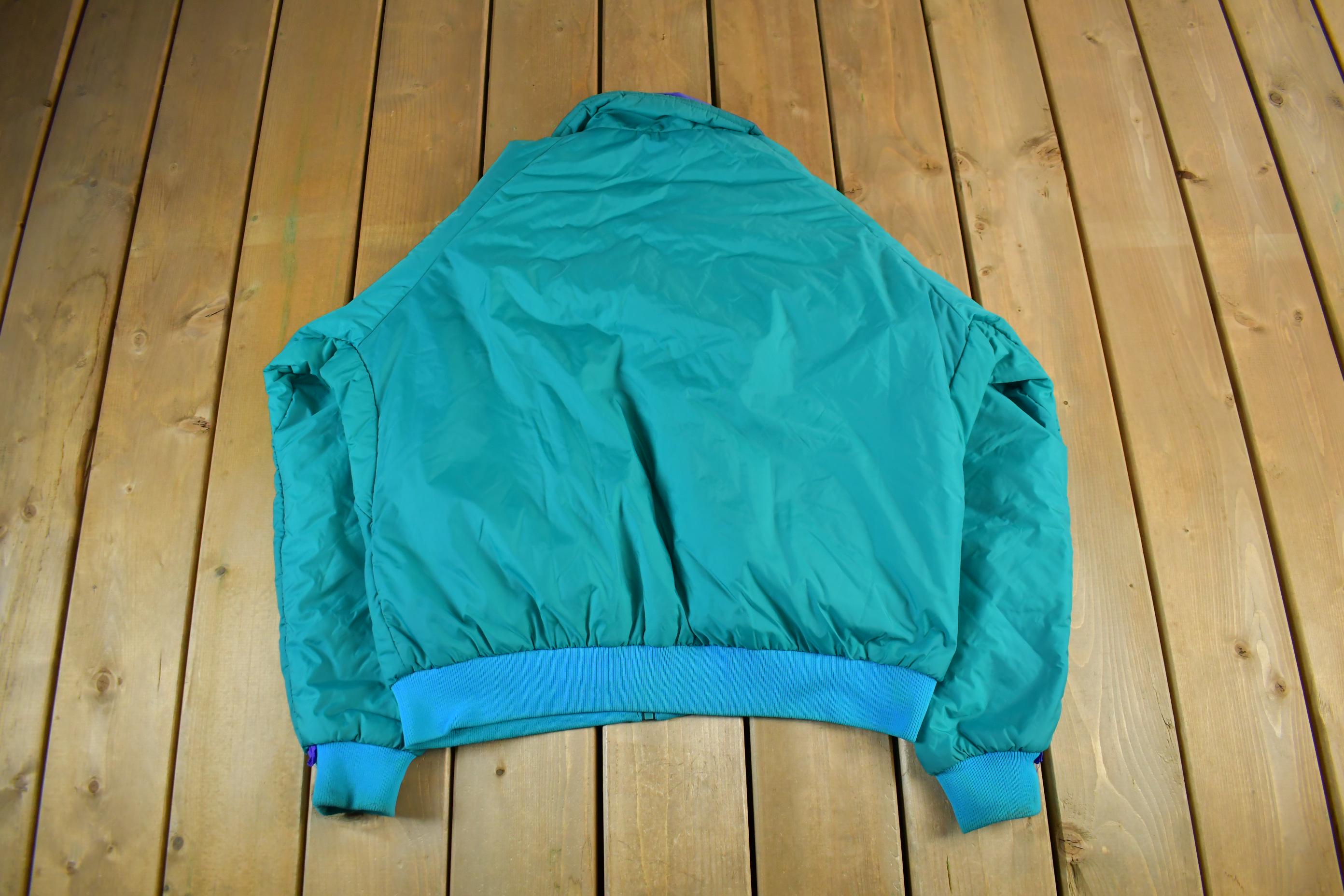 Vintage 1990s Columbia Sportswear Reversible Puffer Jacket Men's XL
