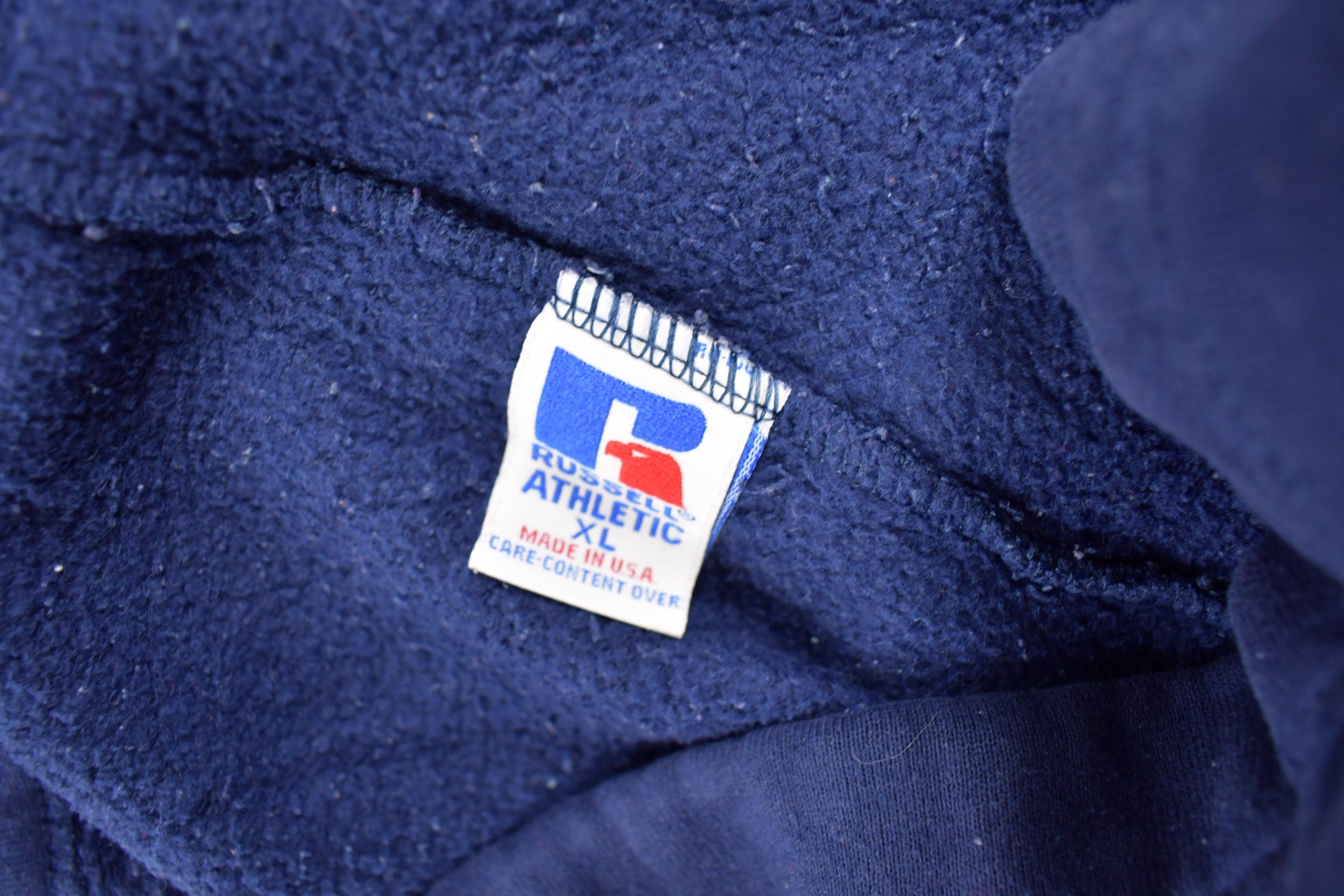 Vintage 1990s Russell Athletics Blank Blue Track Pants Size XL