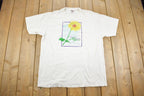 Vintage 1990s World Greatest Mom Sun Flower T Shirt