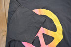 Vintage 1980s Peace Logo Graphic T Shirt