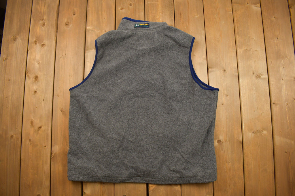 Vintage 1990s Eddie Bauer EBTEK Fleece Sweater Vest