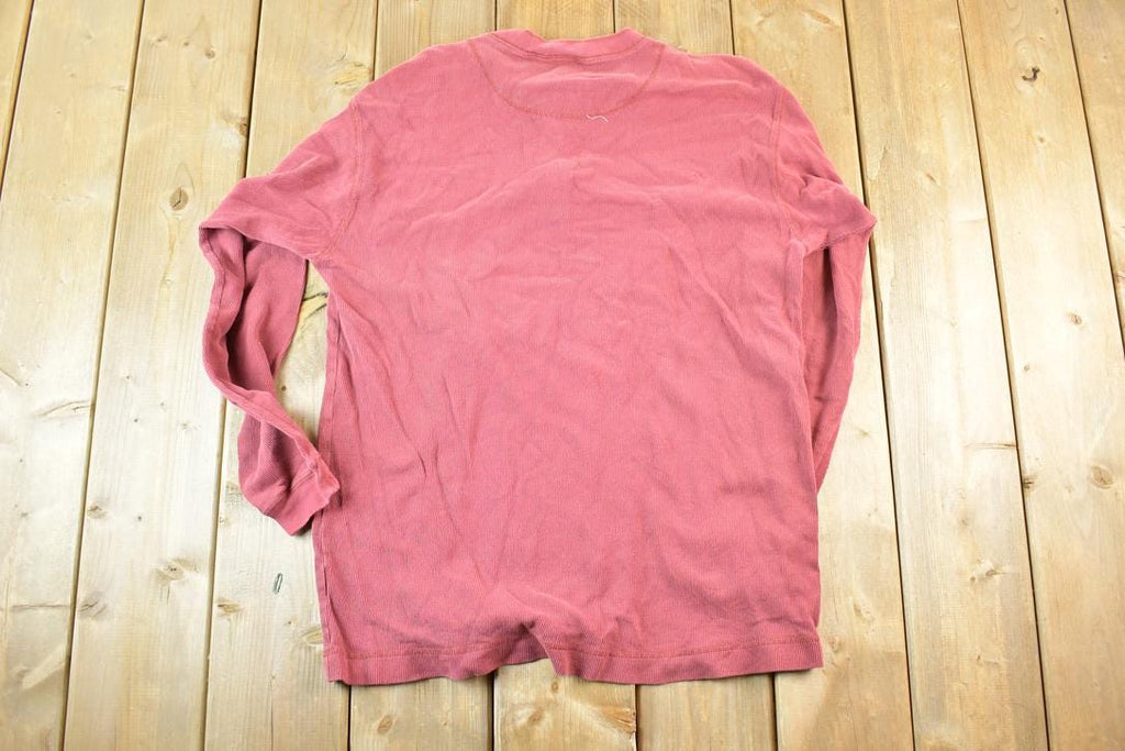 Vintage 90s Levis Knit Henley Sweater - Mens Small