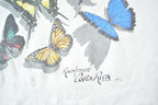 Vintage 1990s Costa Rica Rainforest Souvenir Butterfly T-Shirt Mens L