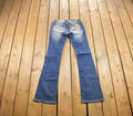 Vintage Y2K Miss Me Bedazzled Low Rise Jeans Size 26x31