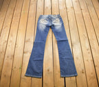 Vintage Y2K Miss Me Bedazzled Low Rise Jeans Size 26x31