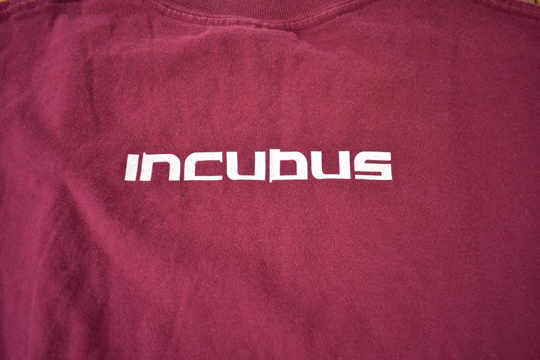 Vintage 2001 Incubus Graphic Band Tee