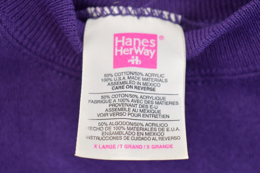 Vintage 1990's Hanes Deadstock Blank Crewneck Sweatshirt