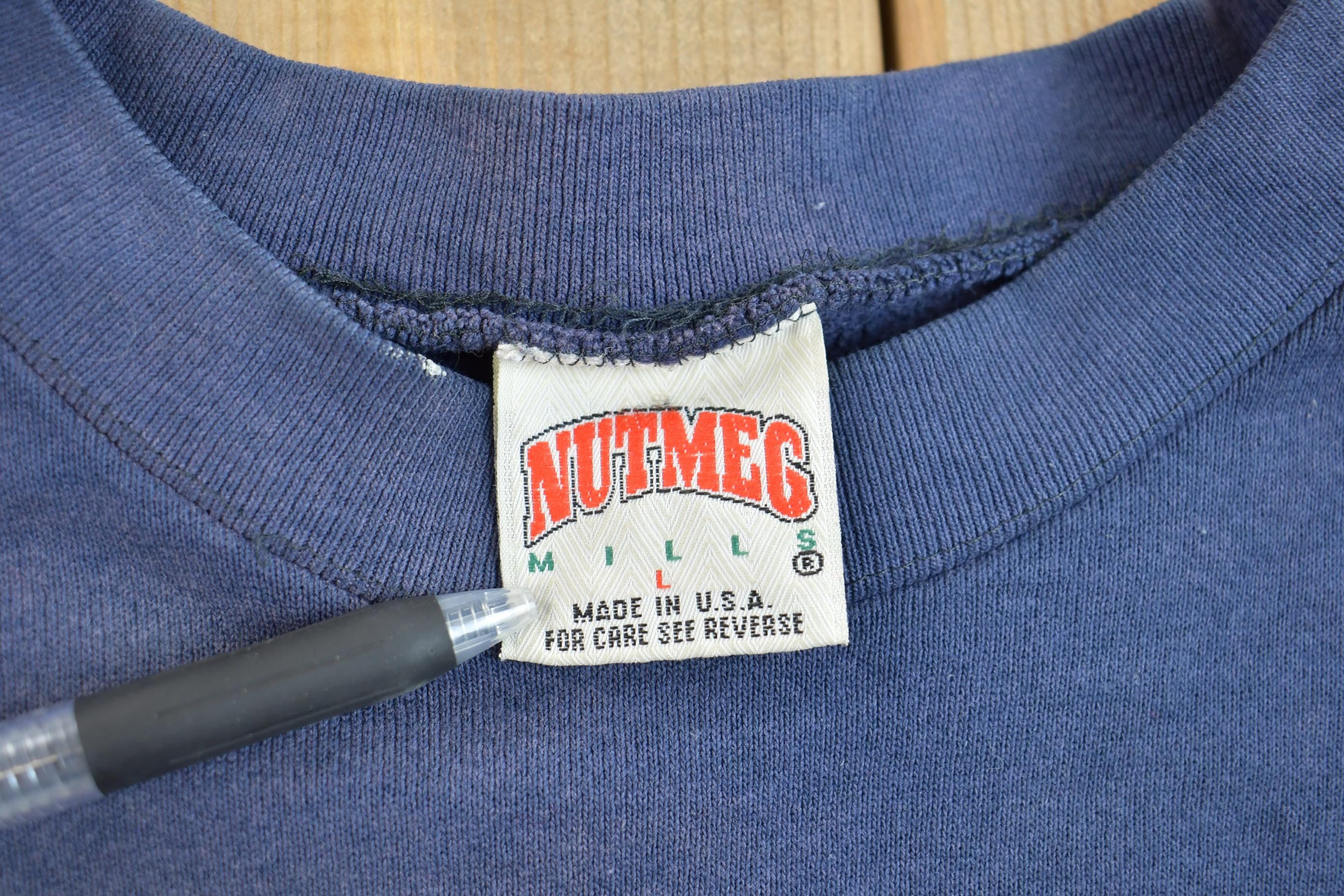 Vintage 1990s Distressed Dallas Cowboys NFL Crewneck Sweatshirt  Made In USA  Football  Sportswear  NFL Graphic  Americana  Nutmeg