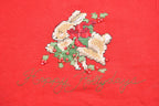 Vintage 1990s Happy Holidays Crewneck Sweatshirt