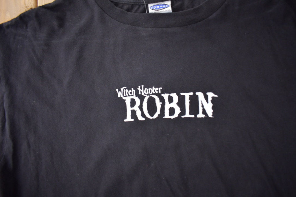 Vintage 2003 Witch Hunter Robin Anime Promo T-Shirt