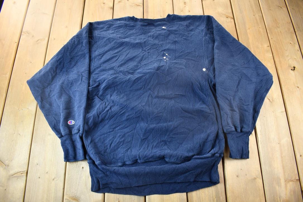 Vintage 1990s Mercersburg Champion Reverse Weave Crewneck Sweatshirt / Made In USA / Heavy Weight / 90s Champion
