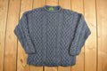 Vintage 1980s Mckennas Cable Knit Sweater  80s Crewneck  Abstract Patterns  Streetwear  Cozy  Winter Fashion  Vintage Knit