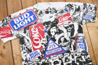 Vintage 1992 Bud Light Triathlon Series Delaware Graphic T-Shirt