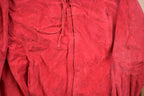 Vintage 1980s Adventure Bound Suede Leather Full Zip Jacket