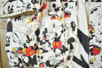Vintage 1990s Disney Mickey Mouse All Over Print Reversible Jacket Youth XL  90s Cartoon  Streetwear