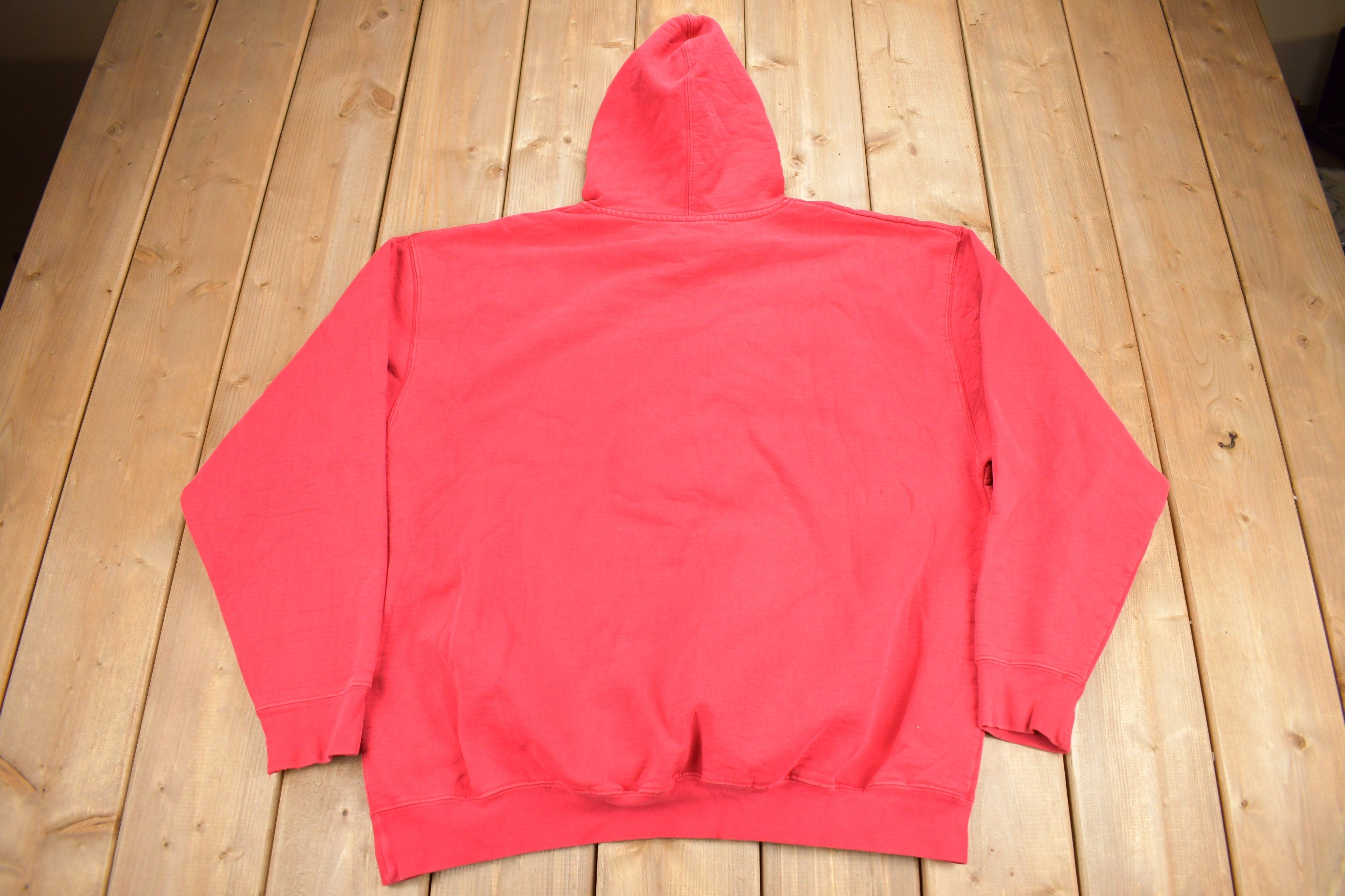 Vintage 1990s Detroit Red Wings NHL Embroidered Hoodie  90s Hoodie  Vintage Hockey  Made in Canada  Red Wings Fan Apparel