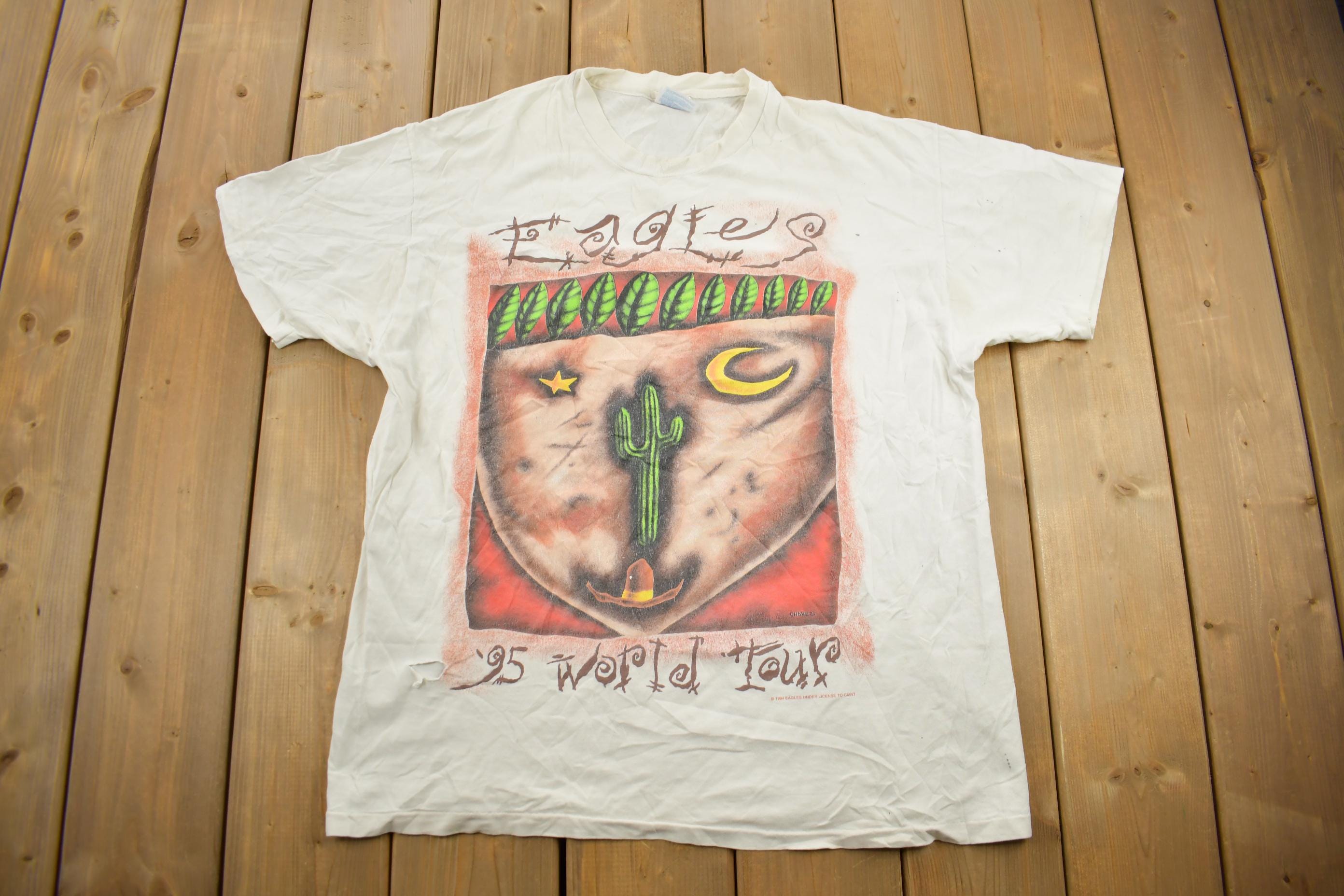 Vintage 1994 Eagles World Tour Band T-shirt