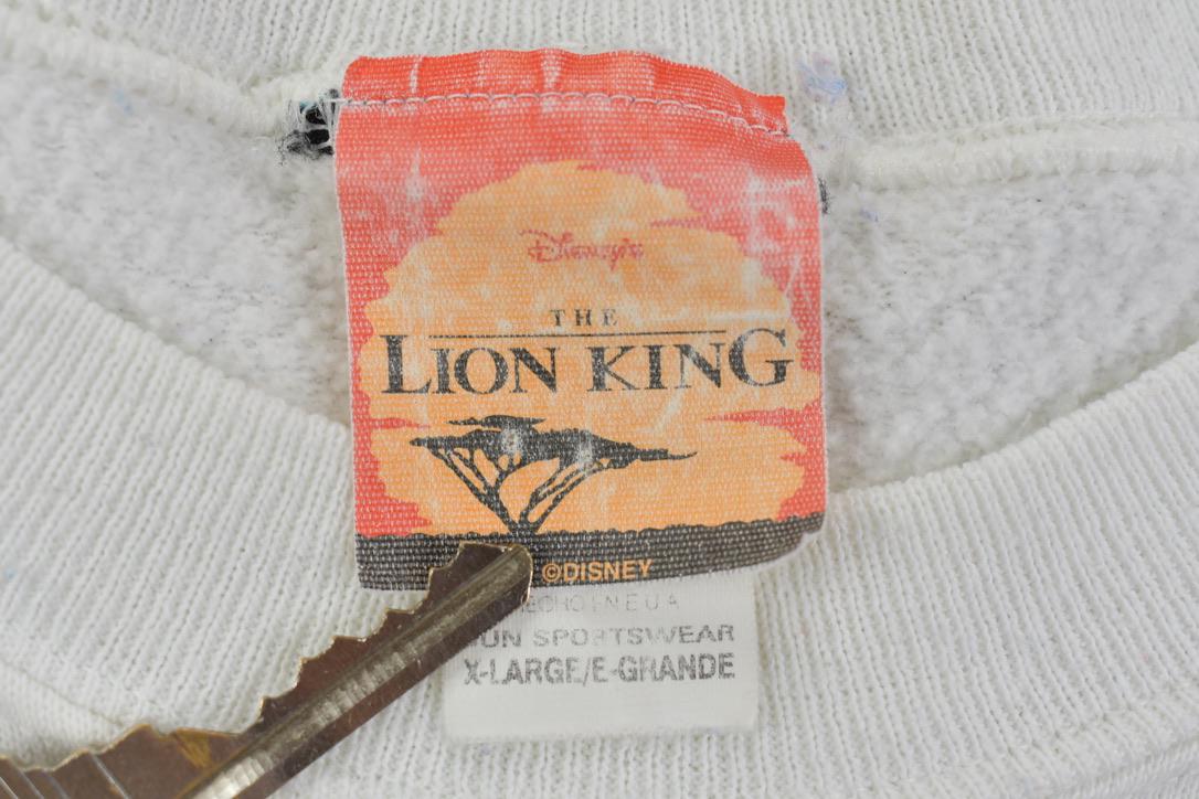Vintage 1990s Disney The Lion King Crewneck Sweatshirt