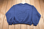 Vintage 1990s Morning Sun Cute Penguin Collared Quarter Zip Sweatshirt