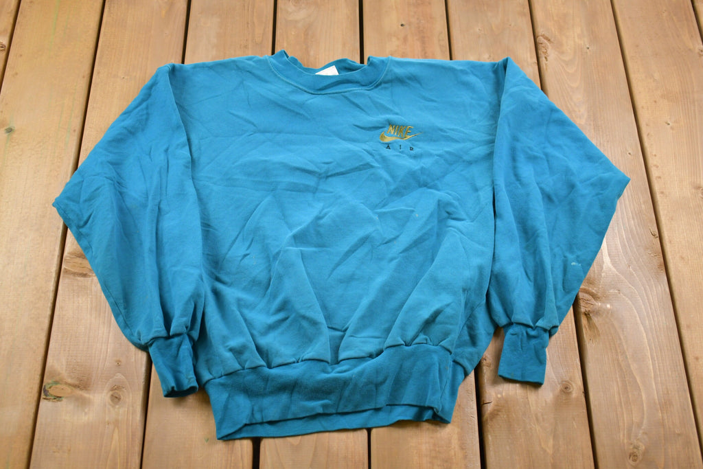 Vintage 1980s Nike Air Embroidered Crewneck Sweatshirt