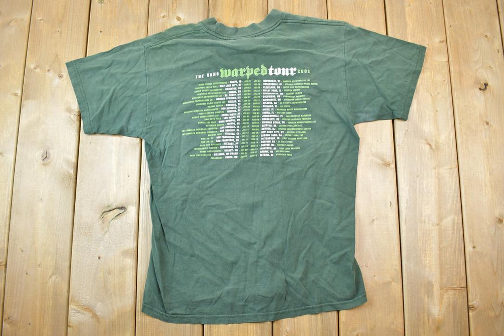 Vintage 2002 Vans Warped Tour Souvenir T-Shirt