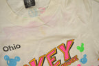 Vintage 1990s Mickey Mouse Ohio All Over Print T-Shirt