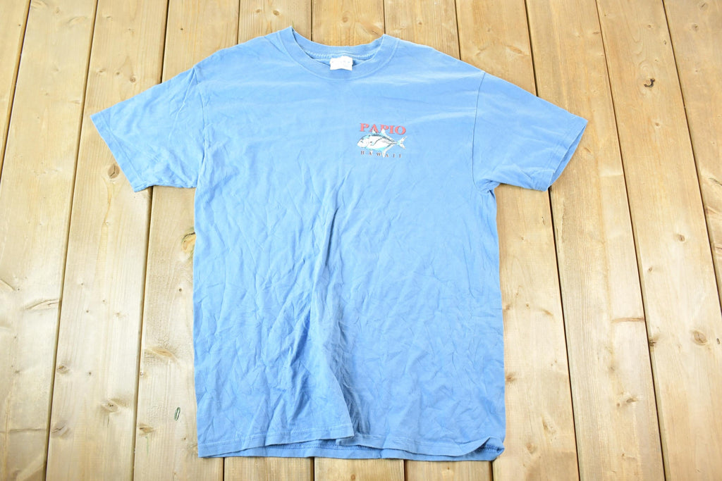 Vintage 1990s Hawaii Papio Souvenir T-Shirt Men's L