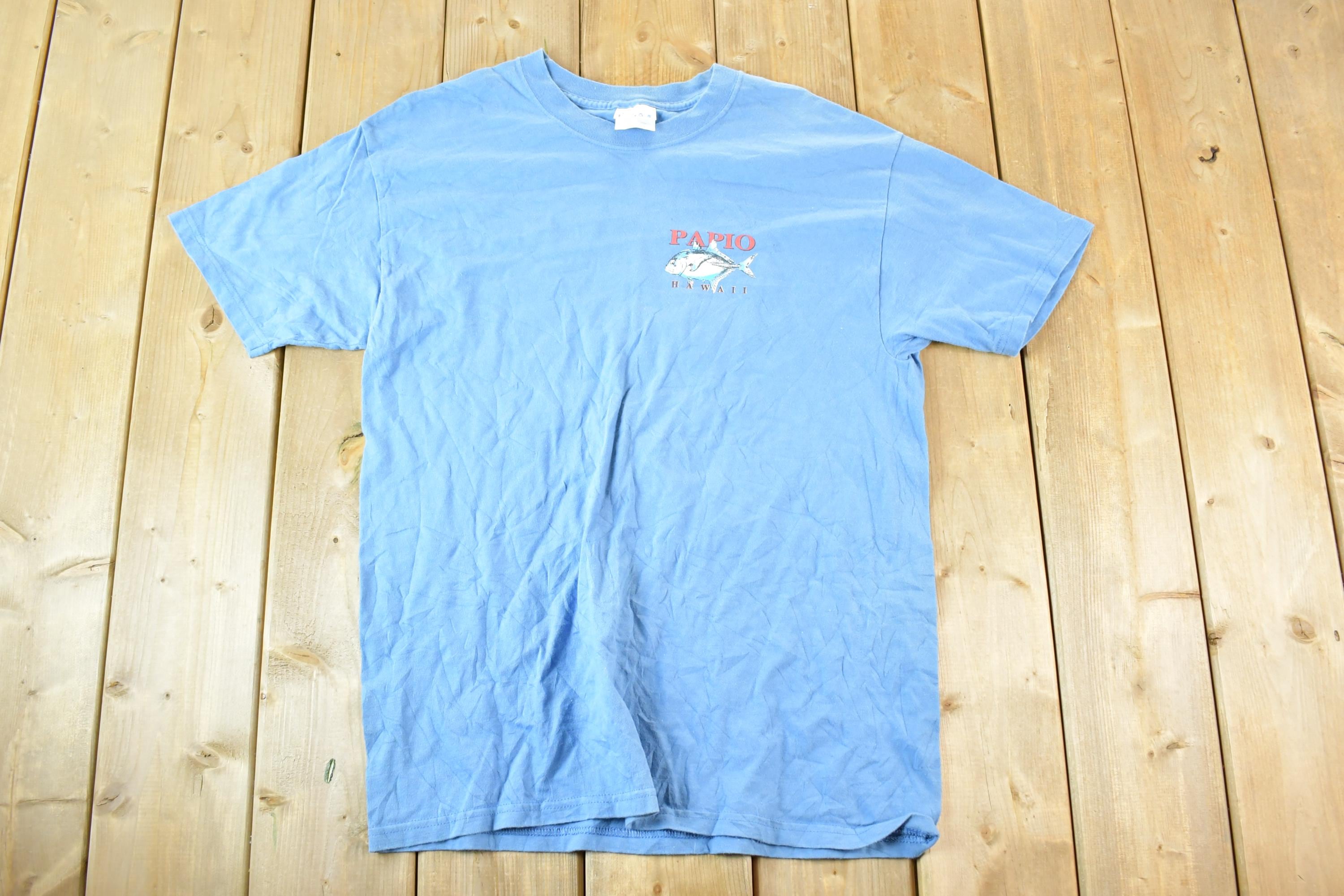 Vintage 1990s Hawaii Papio Souvenir T-Shirt Men's L