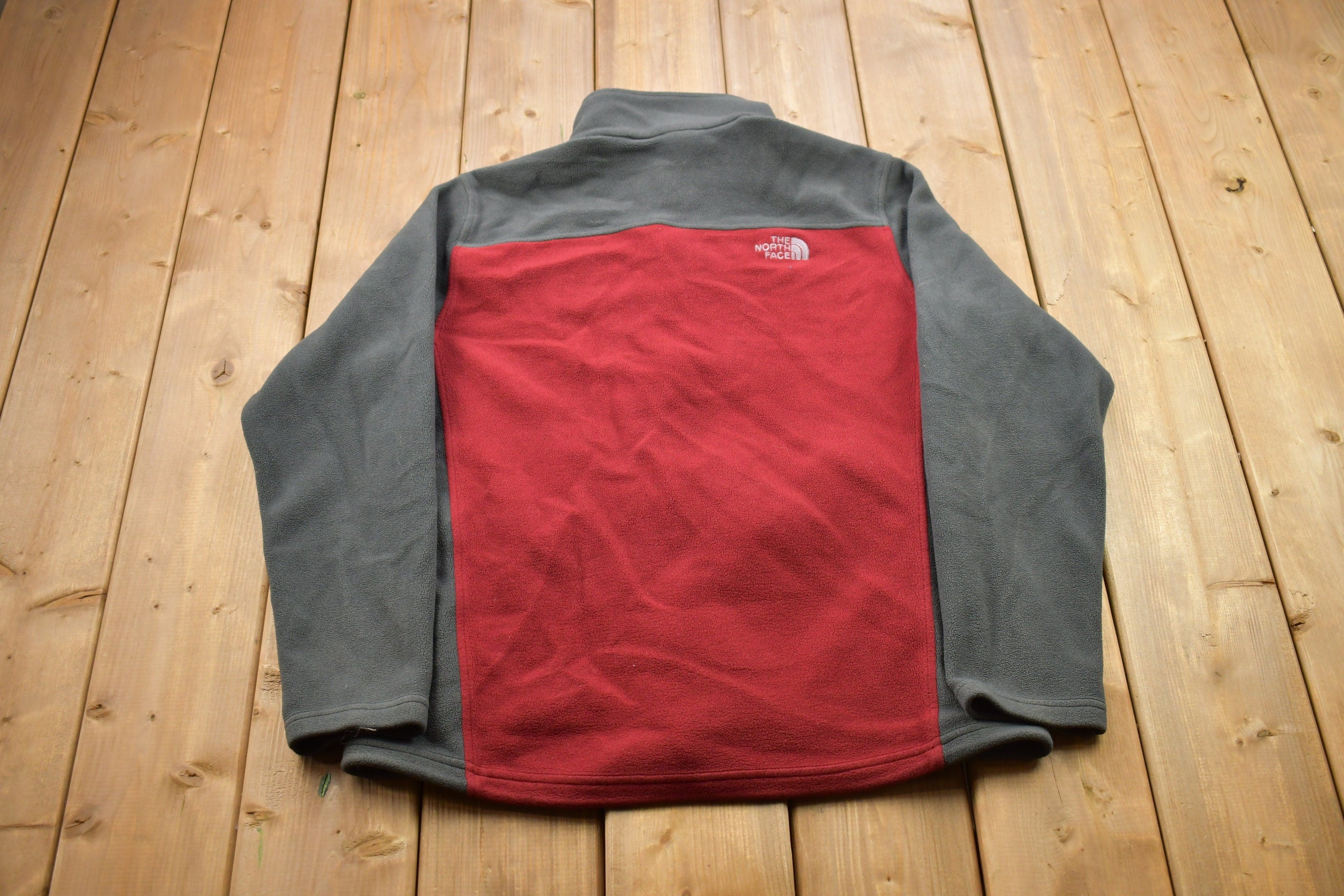 Vintage 1990s North Face Zip Up Fleece Sweater