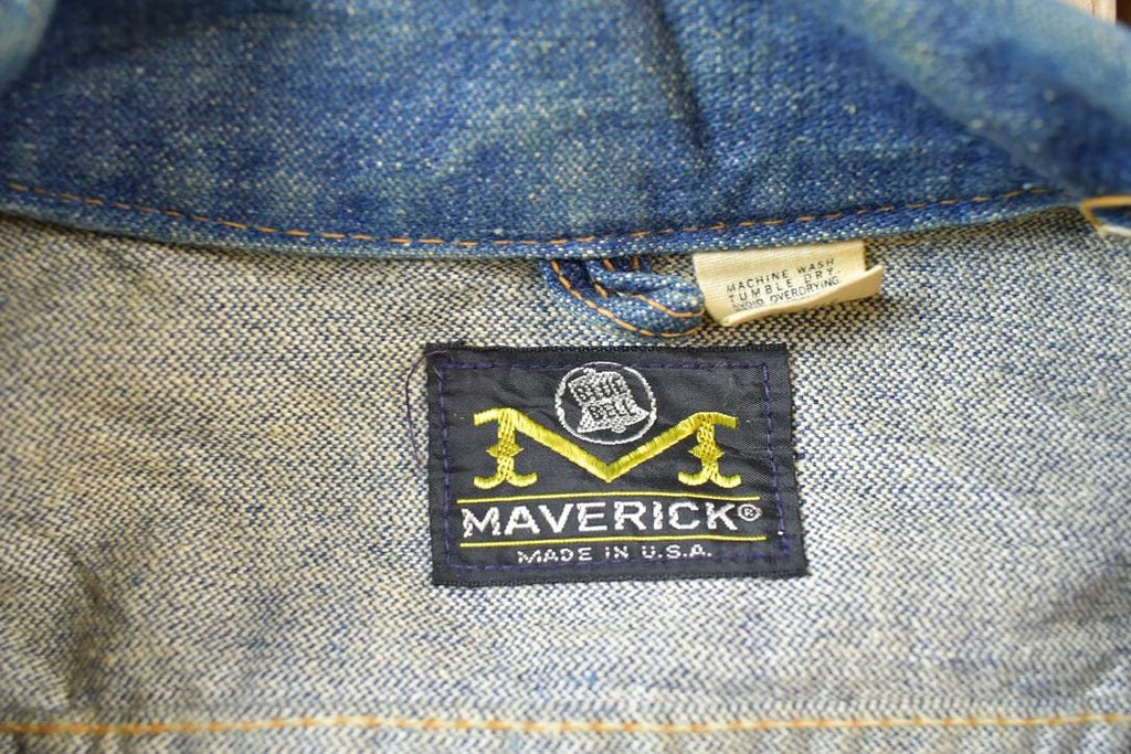 Vintage 1970s Maverick Jean Jacket Size 40