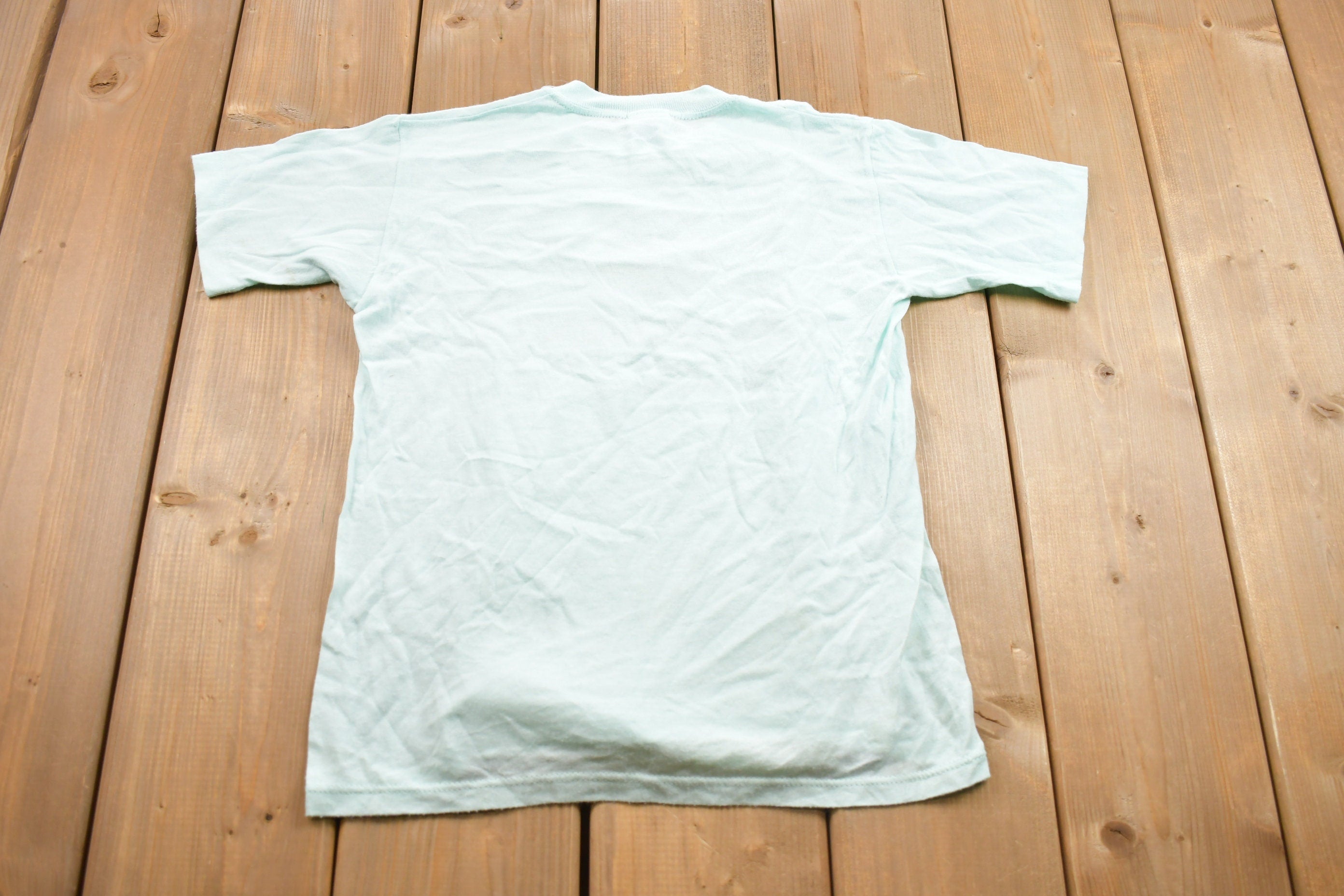 Vintage 1991 Jerzees Georgetown University Pastel Collegiate T-Shirt