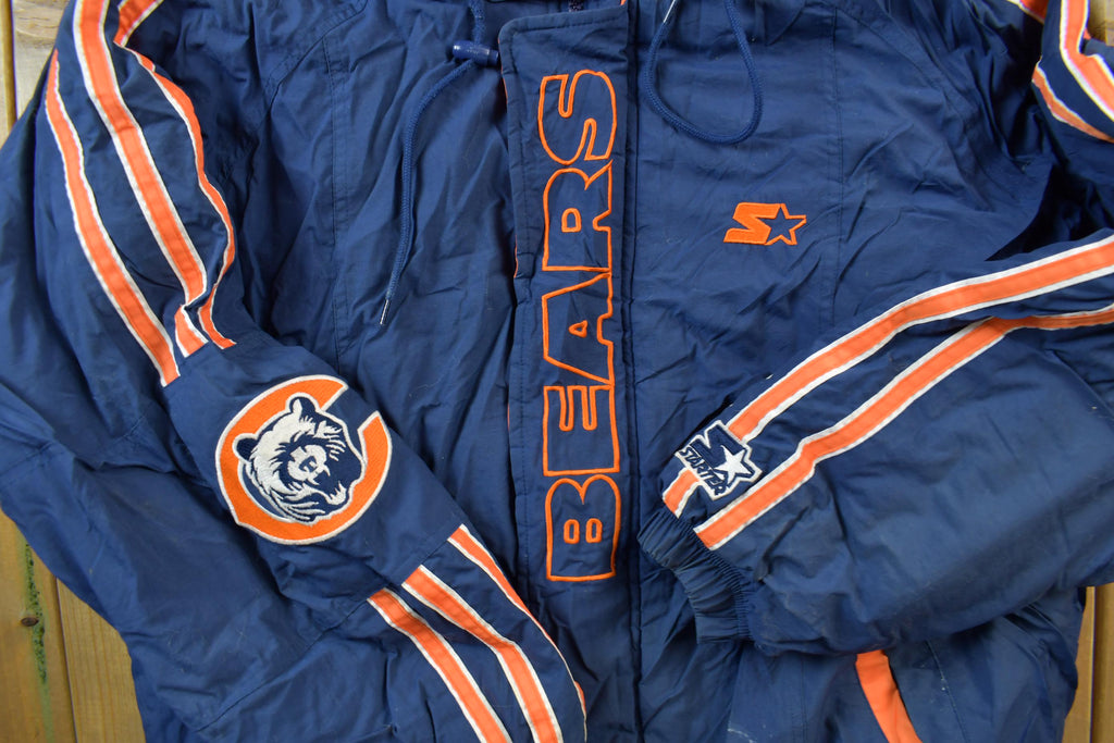 Vintage 1990s Chicago Bears NFL Pro Line Starter Jacket