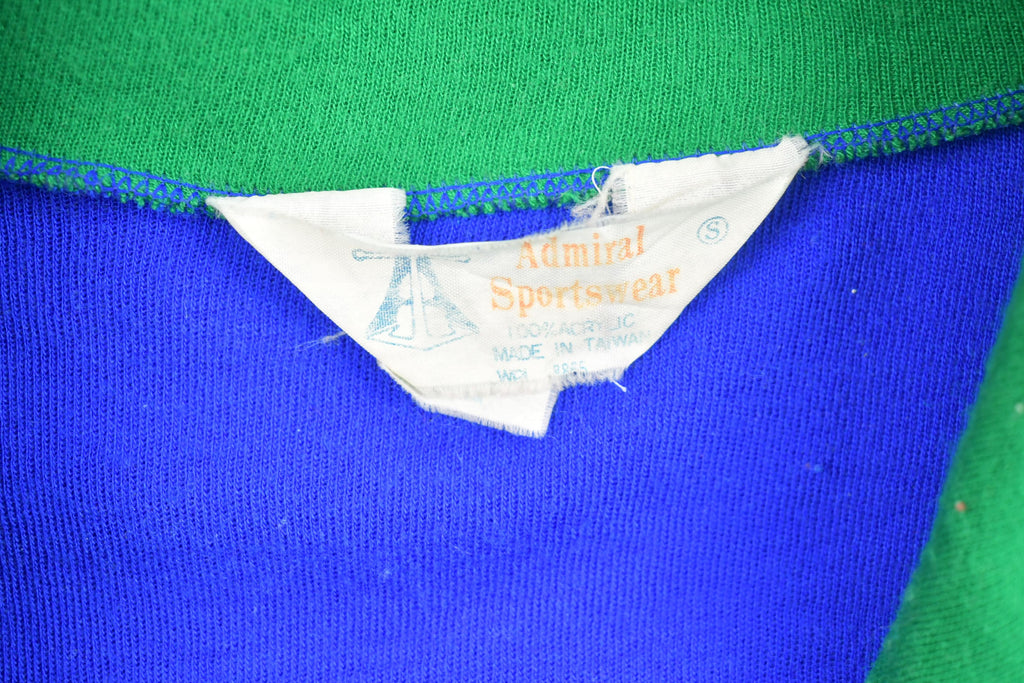 Vintage 1990s Zip Up Workout Jacket Crewneck Sweatshirt