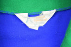 Vintage 1990s Zip Up Workout Jacket Crewneck Sweatshirt