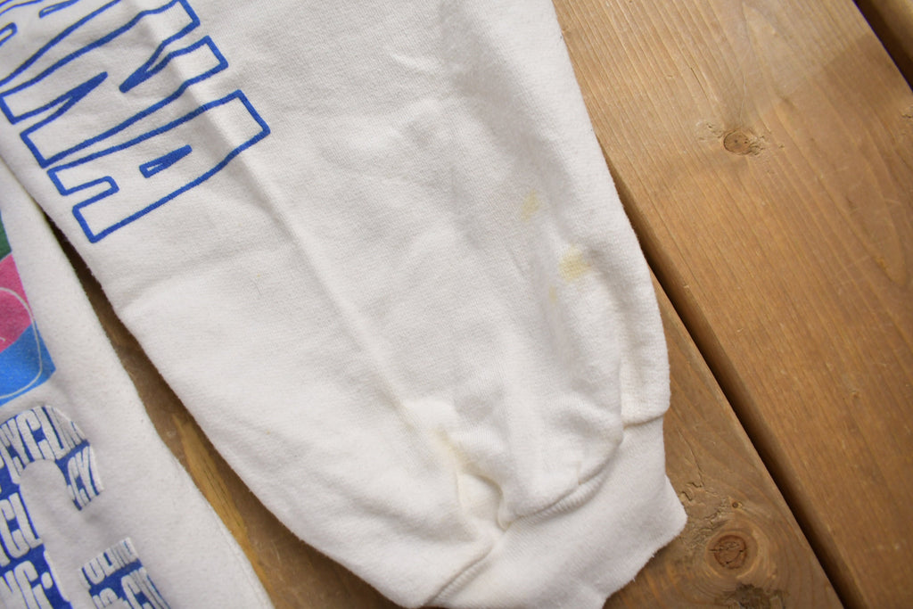Vintage 1990s Louisiana Cycling Crewneck Sweatshirt