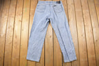 Vintage 1990's Harley Davidson Light Wash Blue Jeans 36 x 31