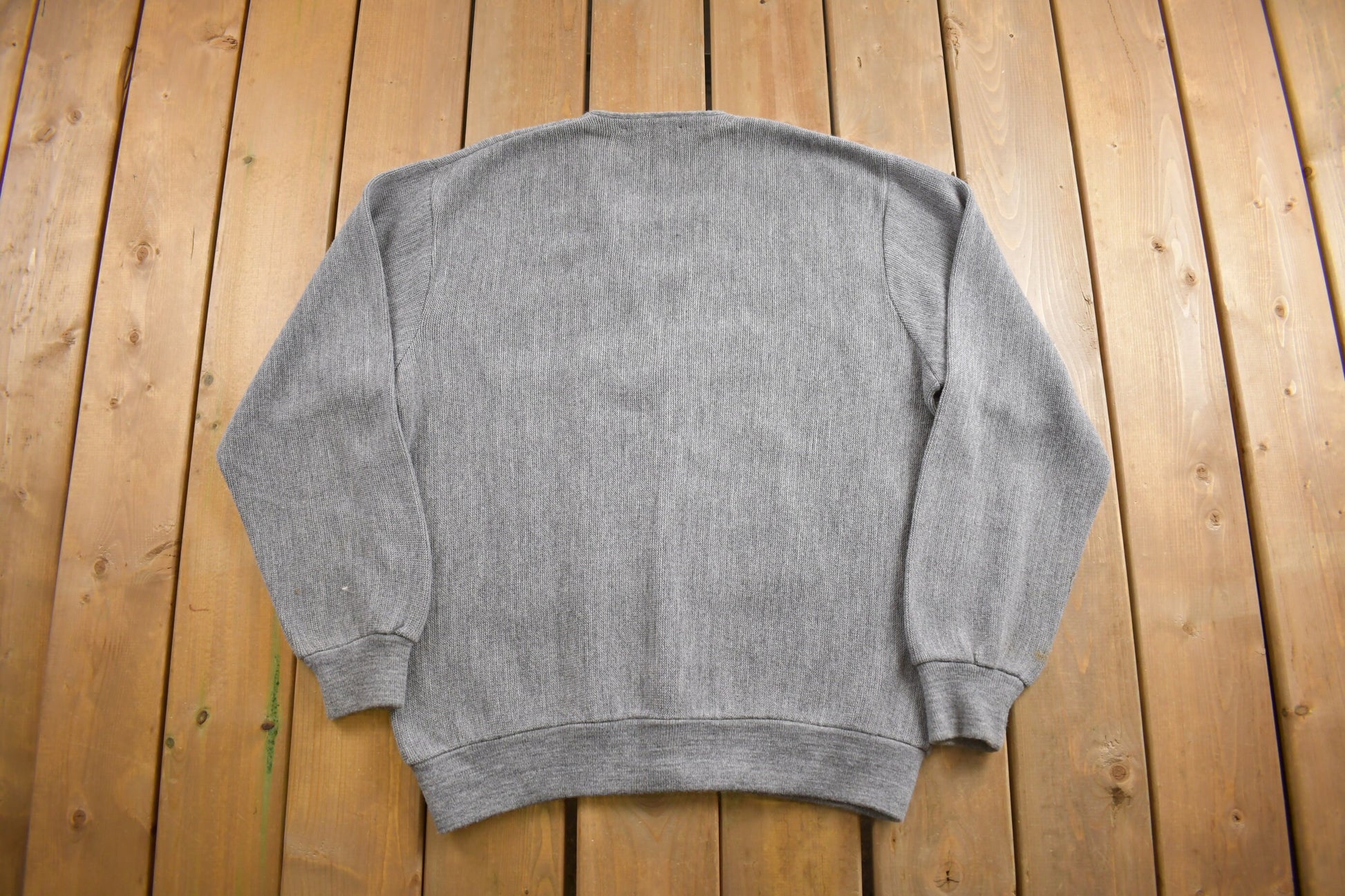 Vintage 1980s Arnold Palmer Knit Cardigan Sweater