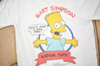 Vintage 1989 Bart Simpson Radical Dude Graphic T-Shirt