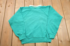 Vintage 1990s Bird Theme Double Collar Crewneck Sweater