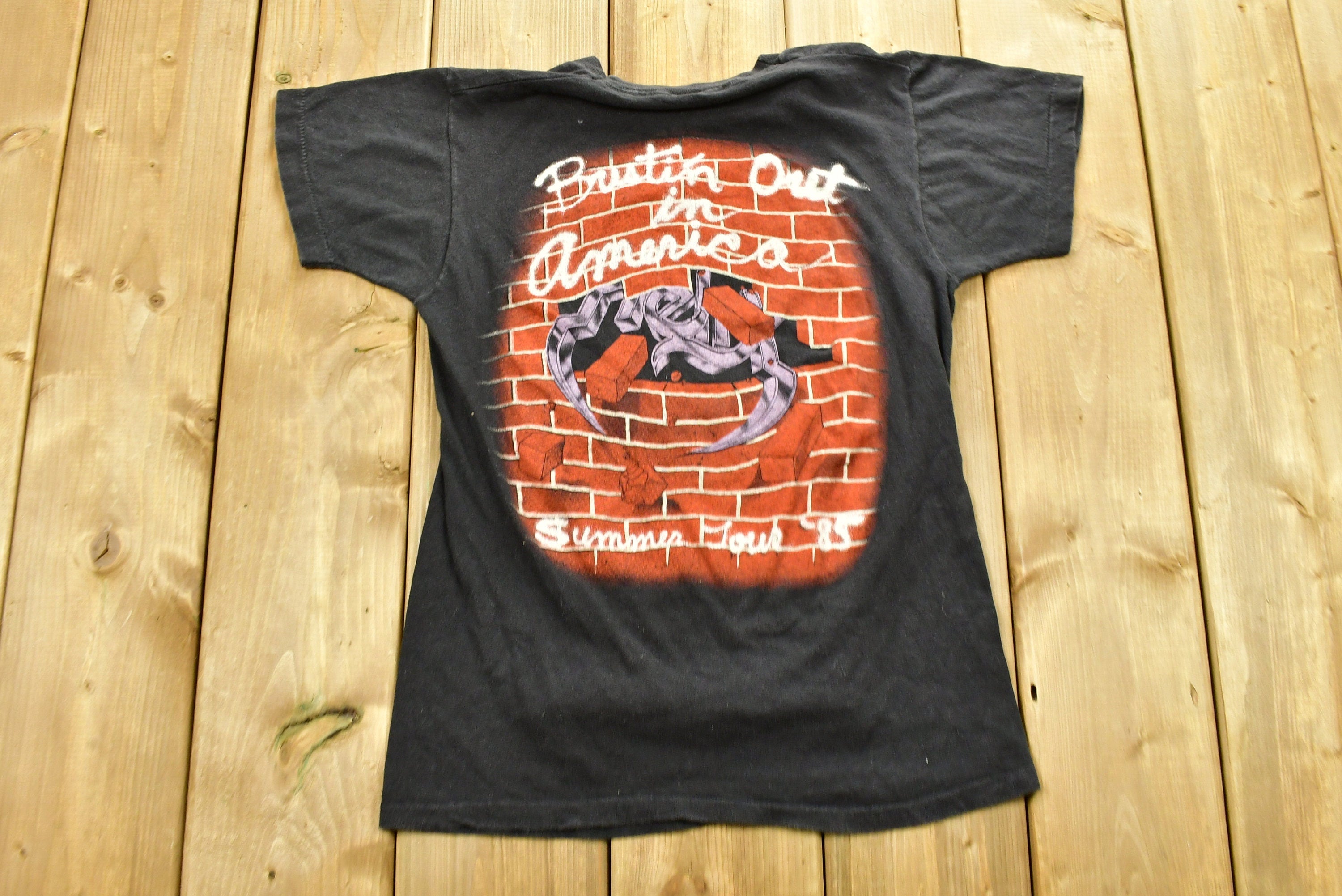 Vintage 1984 Helix A Long Way To Heaven Band T-shirt