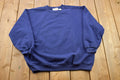 Vintage 1990s Blank Blue Crewneck Sweatshirt /