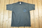 Vintage 1990s Blue Knights Memorial Day Remembrance Souvenir T-Shirt Mens L