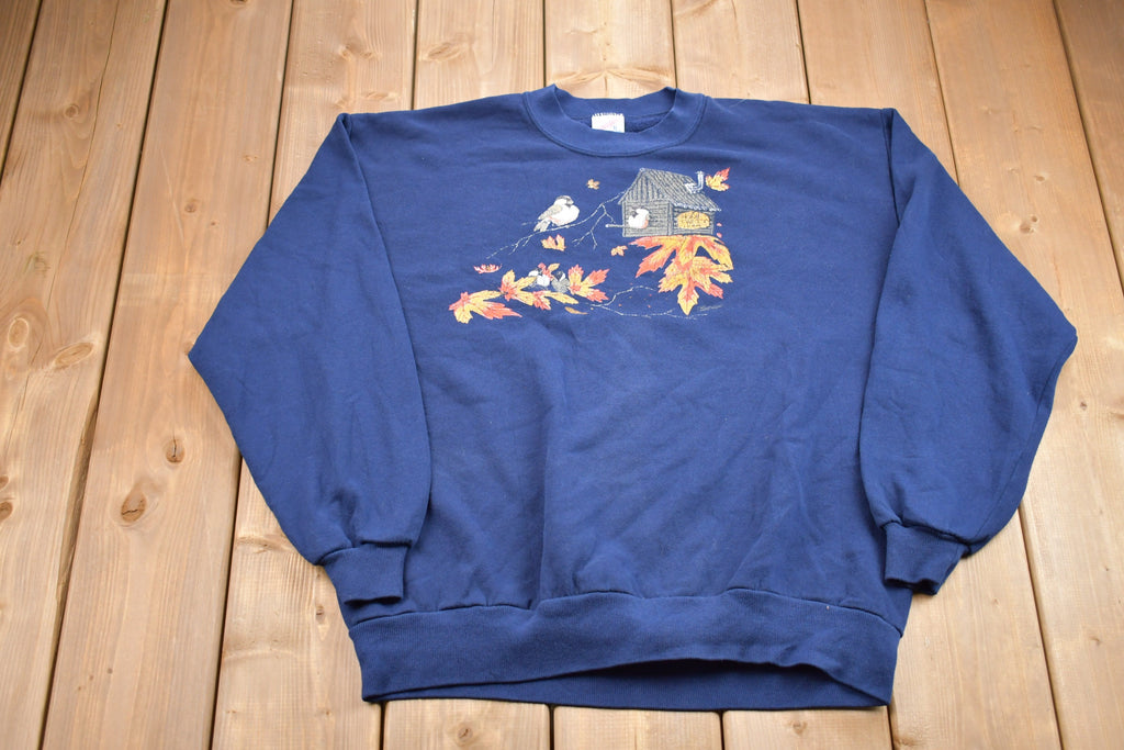 Vintage 1990s Bird Made In USA Crewneck