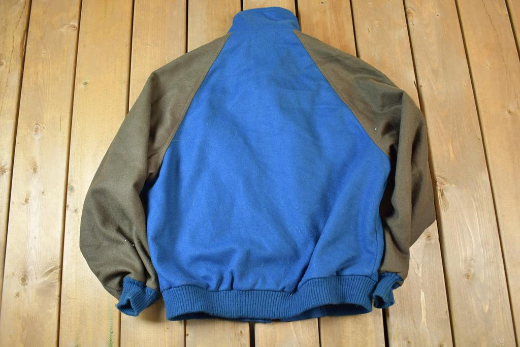 Vintage 1990s Pendleton LOBO 100% Pure Virgin Wool Button Up Jacket Made In USA