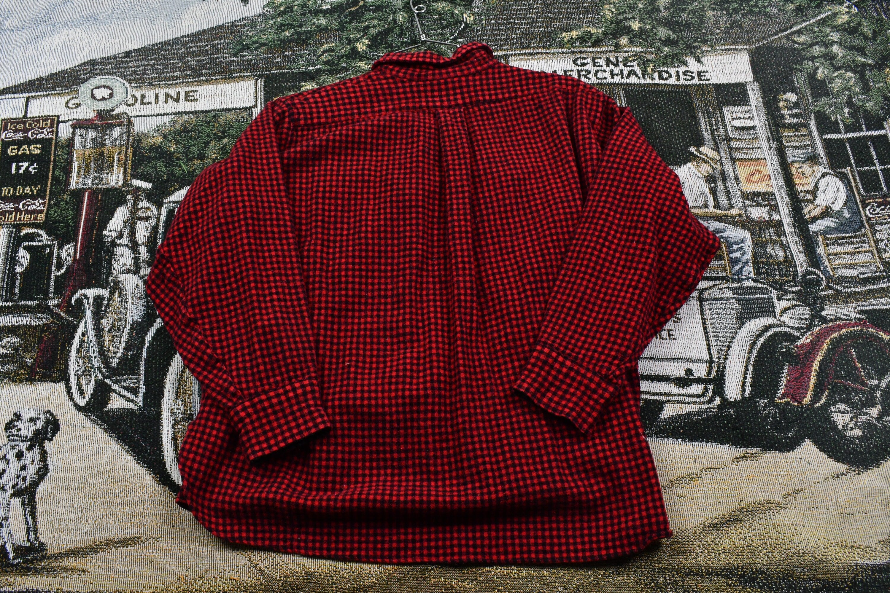 Vintage 1980s L.L Bean Made In USA Vintage Button Up Shirt
