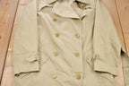 Vintage 1980s Misty Harbor Trench Coat Jacket