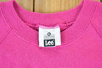 Vintage 1990s Lee Blank Crewneck Sweatshirt Made In USA